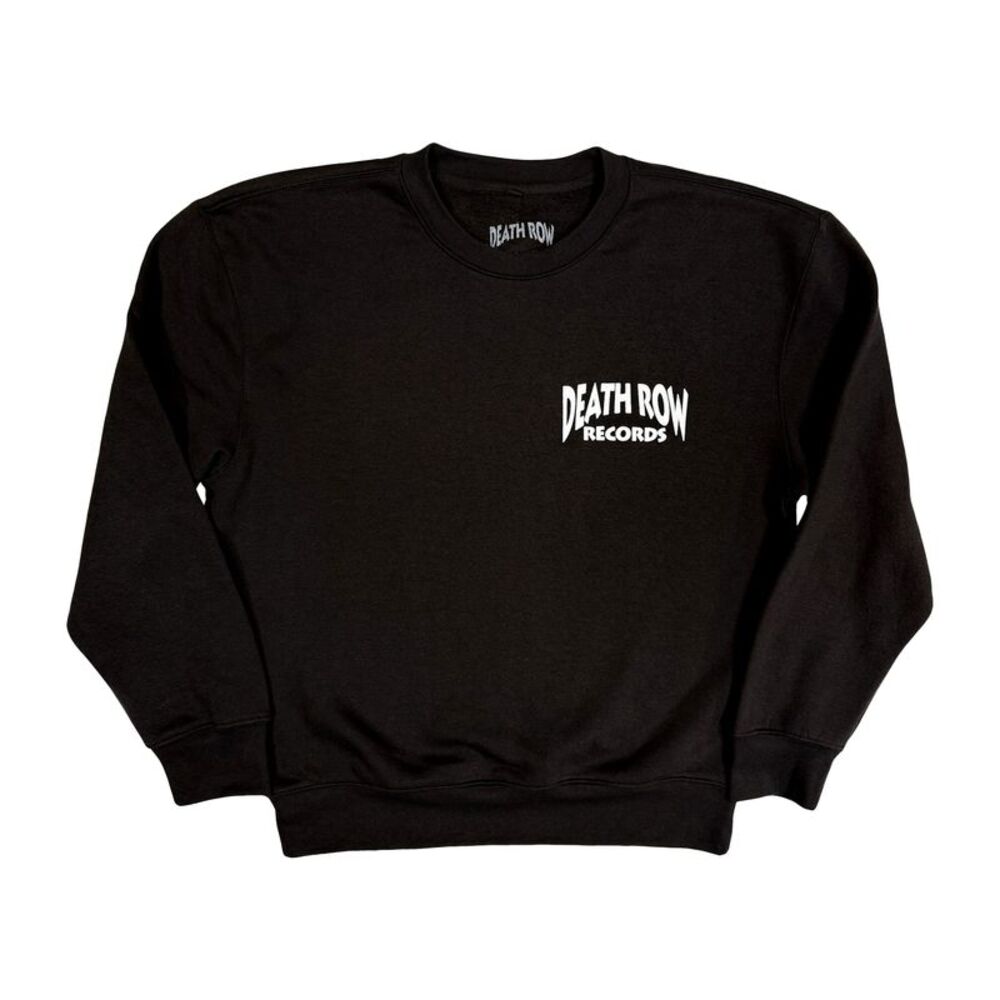 Death Row Records Unisex Adult Sweatshirt / Black